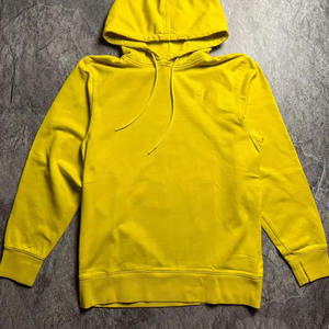 Sweat à capuche délavé de haute qualité en coton épais pour hommes Prix bon marché - Product Image 1