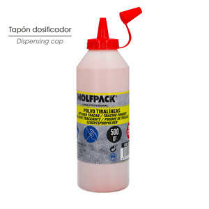 Polvere di gesso rosso, barattolo da 500 grammi - Product Image 3