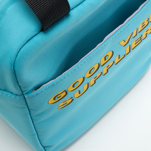Polyester Classic Insulated Water Resistant Lightweight Durable 7 Inch Storage <b>Bag</b> Zipper Closure Customized Color Custom Logo - Product Image 6