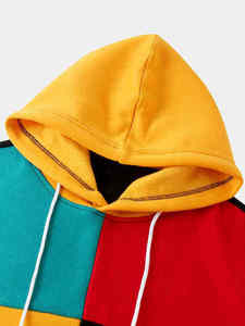 Sudadera con Capucha para Hombre de Primera Calidad, Lavado Ácido, Poliéster/Algodón, Estilo Casual, Impresión Digital, Diseño Sólido, Ecológica y Transpirable - Product Image 4