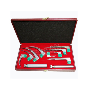 Ensemble de laryngoscope Macintosh conventionnel en acier inoxydable en acier inoxydable allemand Outils chirurgicaux au meilleur prix - Product Image 2