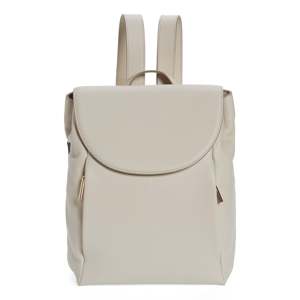Zaino in Pelle Beige Nordstrom Sophia, Borsa a Tracolla e Borsa per Studenti con Dettagli in Pelle Pregiata - Product Image 1