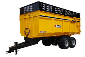 Agricultural Tipping <b>Trailer</b> 16 Cubic Meters Hydraulic Dump Truck for Farm and Industrial Waste Management For Sale - Product Image 4