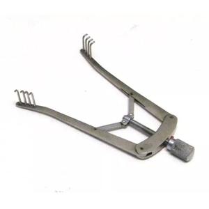 Retractor de autorretención Alm de grado alemán de alta calidad, retractor de espéculo de Oftalmología, Alm retractor de autorretención, dientes Romos - Product Image 2