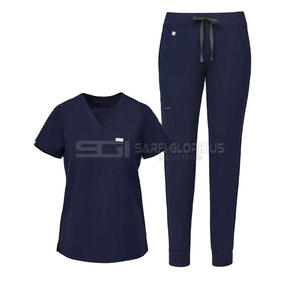 Vente chaude Uniformes d'infirmière d'été personnalisés pour femmes Vêtements médicaux Costume pour femmes médecins Scrubs d'hôpital chauds pour femmes - Product Image 6