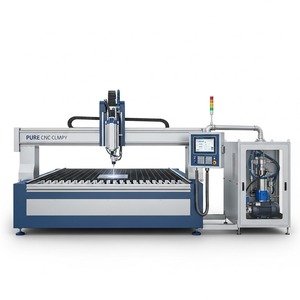Cortadora de Chorro de Agua CNC de Alta Precisión, Máquina de Corte por Chorro de Agua de 3 Ejes, 90 HP, Precisión de 0.1 mm, para Goma, Espuma, Plástico y Madera - Product Image 4