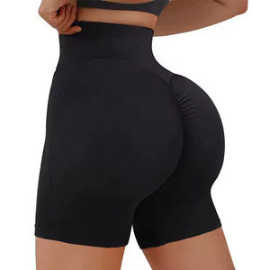 Pantalones cortos de cintura con cordón de verano para mujer con estampado completo, ropa deportiva, entrenamiento de gimnasio, entrenamiento atlético, pantalones cortos elásticos para mujer - Product Image 6