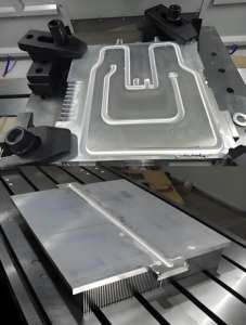 एंटी लीकेज थर्मल कंट्रोल पेल्टियर मॉड्यूल लिक्विड कोल्ड प्लेट सीएनसी मशीन इलेक्ट्रॉनिक के लिए इलेक्ट्रॉनिक के लिए - Product Image 4