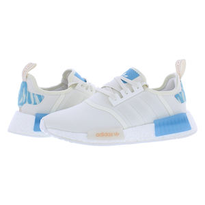 Chaussures Adidas NMD R1 pour femmes Couleur : Blanc cassé/Bleu d'occasion/Rouge Halo 100% authentiques - Product Image 2