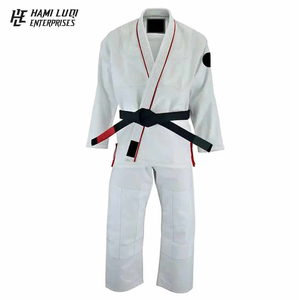 2025 uniformes BJJ pour hommes sur mesure vêtements d'arts martiaux en coton pour MMA et karaté Service OEM disponible en vrac - Product Image 5