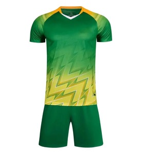 New <b>Soccer</b> Sports Wear Quick Dry Sweat Wicking Competition Team Uniform Top Only Polyester Casual Style Short Sleeve - Product Image 2
