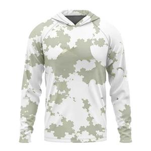 Uv Protection Sublimation Fishing Hoodie Long Sleeve Fishing Wear Digital Printing <b>Shirts</b> & Tops <b>Men</b> 10-14 Days Sportswear DHL - Product Image 6