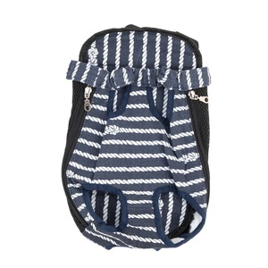 Denim <b>Pet</b> <b>Carrier</b> Backpack Small Size Breathable Lining Open Closure For Daily Use - Product Image 6