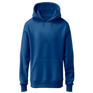 Ventes chaudes, prix bas, bonne qualité, manches longues, couleur unie, impression numérique, logo personnalisé, design, sweat-shirt en molleton 100% coton pour homme, hiver - Product Image 1