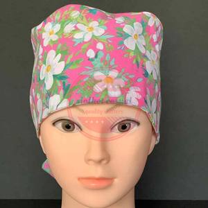 Hospital médico enfermera sombreros con botón mujeres hombres enfermera Scrubs Hospital sombrero - Product Image 4