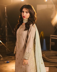 AJM Trade House Designer Ethnic Pakistani Women's Salwar Suits Formal Silk & Heavy Georgette para fiestas 5581 - Product Image 4
