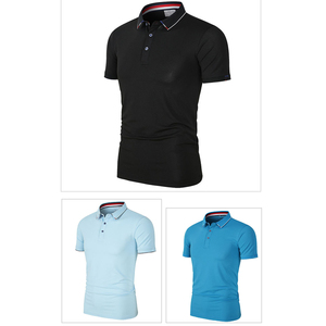 Polos personnalisés pour hommes, chemise polo en coton piqué de haute qualité, camisa de hombre formelle - Product Image 6