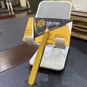 RTS แหนบถอนขนคิ้ว, แหนบปลายเอียงมืออาชีพคิ้วและกำจัดขนไม่มีช่องว่างสแตนเลส - Product Image 4