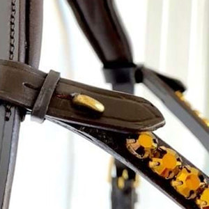 Bride de licou de cheval avec attaches amovibles Conception confortable et pratique pour l'équitation et le liage - Product Image 6