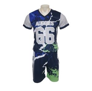Uniformes de Fútbol 7v7 al por Mayor para Adultos, Unisex, Transpirables, Totalmente Sublimados, Conjunto de Uniforme, Ropa Deportiva de Compresión, 7 contra 7 - Product Image 6