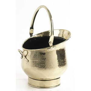 Galvanized Iron <b>Coal</b> Bucket Strong Handle Eco-Friendly Modern European Style Customizable <b>Coal</b> <b>Scuttle</b> for Outdoor Garden Use - Product Image 5
