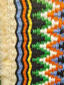 Couverture de selle Western Show Horse Design néo-zélandais Couverture de selle en laine faite à la main Top Tapis de selle en laine Taille - Product Image 3