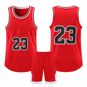 Camisetas de práctica de baloncesto reversibles de alta calidad para hombre, conjunto de entrenamiento de equipo deportivo con estampado personalizado transpirable - Product Image 2