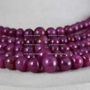 2024 vendedor caliente collar de cuentas de resina de color vino para fiestas de Bodas de STAR CRAFTS INDIA-Directo de fábrica a precio al por mayor - Product Image 2