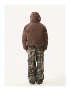 แจ็คเก็ตมีฮู้ดสำหรับผู้ชายแจ็คเก็ตขนเป็ดมีซิปมีสไตล์ - Product Image 4