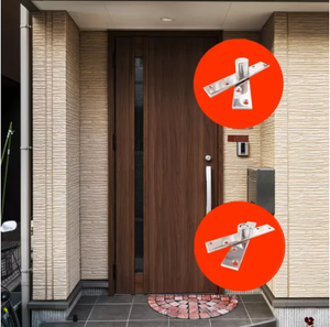 Bisagra pivotante de puerta de acero inoxidable moderna Puerta de madera pivotante de acero inoxidable de 360 grados superior e inferior - Product Image 5