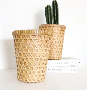 Cestas de Almacenamiento de Bambú Natural Viet Fargimex, Artesanías de Madera Tejidas a Mano Ecológicas de Vietnam, Artículos para el Hogar y Decoración Sostenibles - Product Image 1