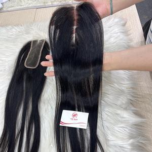 ช่อผมบริสุทธิ์จาก100% ผมตรงนุ่มเนียนนุ่มผมตรงธรรมชาติ - Product Image 4