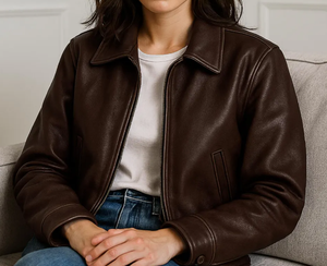 แจ็กเก็ตหนังแฟชั่นสำหรับผู้หญิงแจ็กเก็ตหนังแฟชั่นมาใหม่ - Product Image 2