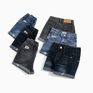 Pantalones Cortos de Mezclilla para Niños, Pantalones Cortos de Mezclilla Lavados de Cintura Alta para Niñas - Product Image 6