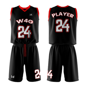 Ensemble de shorts de basket-ball pour hommes adultes personnalisés, respirant, de haute qualité, imprimé par sublimation, uniformes d'entraînement de basket-ball - Product Image 6