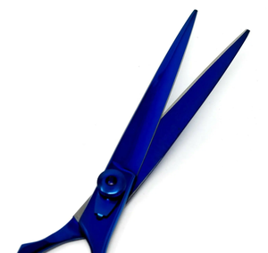 Ciseaux de barbier à bord de rasoir de haute qualité Lame en acier inoxydable entièrement personnalisée Outil de beauté de type droit - Product Image 6