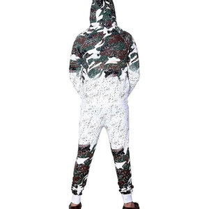 ชุดวอร์มมีซิประบายอากาศพร้อมแจ็กเก็ตและกางเกงขายาวทรงสลิมฟิตชุดวอร์มคลาสสิกพร้อมกางเกงสำหรับวิ่งใส่สบาย - Product Image 6