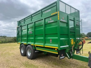 20FT broughan GRAIN & silage trailer ด้านหลังพวงมาลัยพาณิชย์เพลา2ft ข้าง silage - Product Image 5