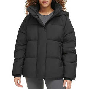 Chaqueta Bomber Casual para Mujer, Fabricada en Pakistán, Talla Grande, Relleno de Algodón, Invierno, Tejido de Lona, Botones, Transpirable - Product Image 4