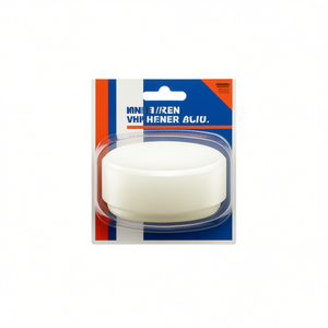 Tête de marteau rigide en nylon blanc à face souple Supercraft, diamètre 30 mm, pour piquets de tente et maillets - Product Image 3