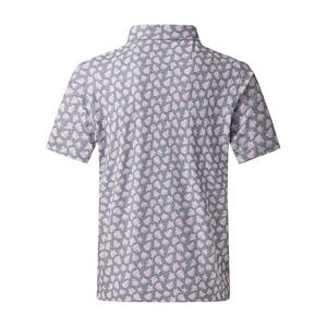 Polo de golf confortable pour homme, tissu respirant, vêtements décontractés pour l'entraînement en plein air, polo de golf - Product Image 3