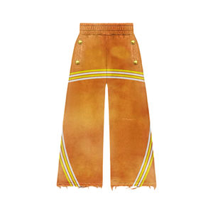 Ensemble sweat à capuche et pantalon de survêtement évasé pour hommes ensemble sweat à capuche imprimé en coton hiver survêtement délavé au soleil et à l'acide - Product Image 4