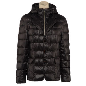 Chaqueta acolchada de satén de invierno 2025 para mujer, decoración bordada de Color blanco sólido, tela de punto transpirable - Product Image 5