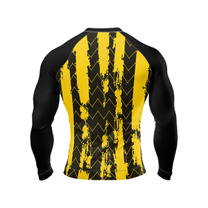 Camisetas de Compresión de Manga Larga para Hombre, Rashguards de MMA, Ropa Deportiva, Diseño de Sublimación Personalizado, Rashguard de BJJ de Alto Rendimiento - Product Image 4