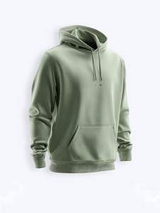 Sweat à capuche d'hiver 100 % coton pour femme, coupe classique, tissu tricoté anti-boulochage, fermeture éclair unie, broderie 3D, imprimé en relief - Product Image 3