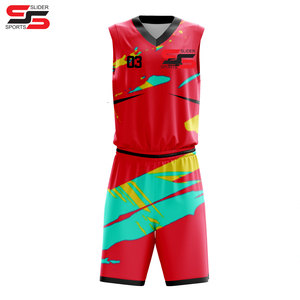 Maillots de basket-ball personnalisés par sublimation ensemble d'uniformes de basket-ball uniformes de basket-ball par sublimation - Product Image 4