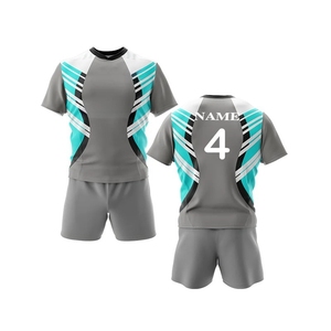 ODM OEM Rugby personalizado para camiseta de polo Nuevo diseño Clásico Algodón Rugby Uniforme Conjunto de Jersey transpirable - Product Image 6
