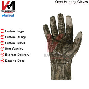 Cold Weather Fleece <b>Hunting</b> <b>Gloves</b> for Men Warm Durable Stretch Material Textured Palm Grip Grip All Outdoor Adventures <b>Gloves</b> - Product Image 3
