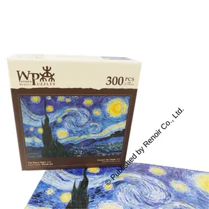 Perfect educational toy for Children: 300 Piece Vincent van Gogh Jigsaw Puzzle