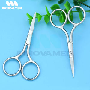 Ciseaux à sourcils en acier personnalisés de tailles différentes durables de qualité des Highlands bon fournisseur OEM ODM Service - Product Image 2